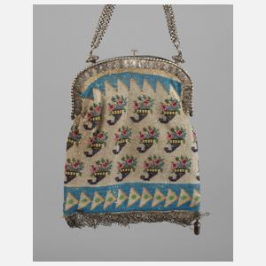 Abendtasche Perlstickerei