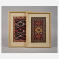 Paar Teppichmuster111