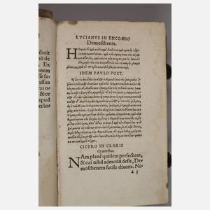 Demosthenis Orationes Graece 1564