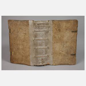 Demosthenis Orationes Graece 1564