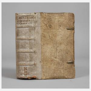 Demosthenis Orationes Graece 1564