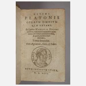 Divini Platonis Operum Omnium 1592