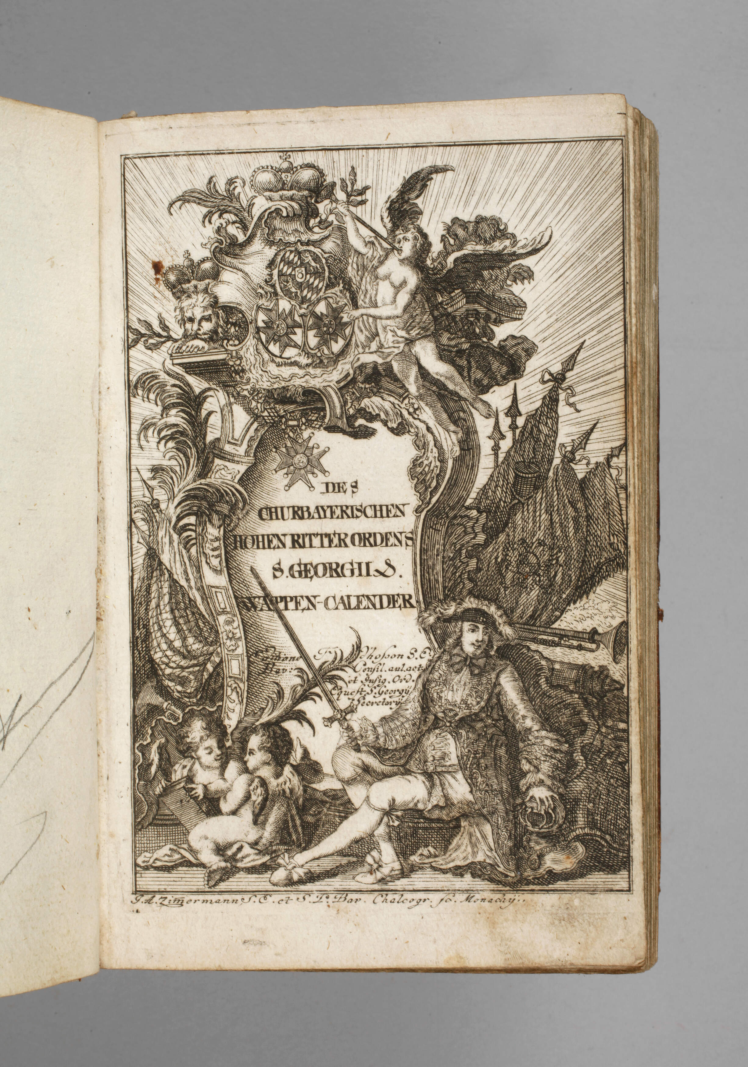 Wappen-Calender des Hohen Ritterordens