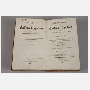 Zwei Bücher Napoleon
