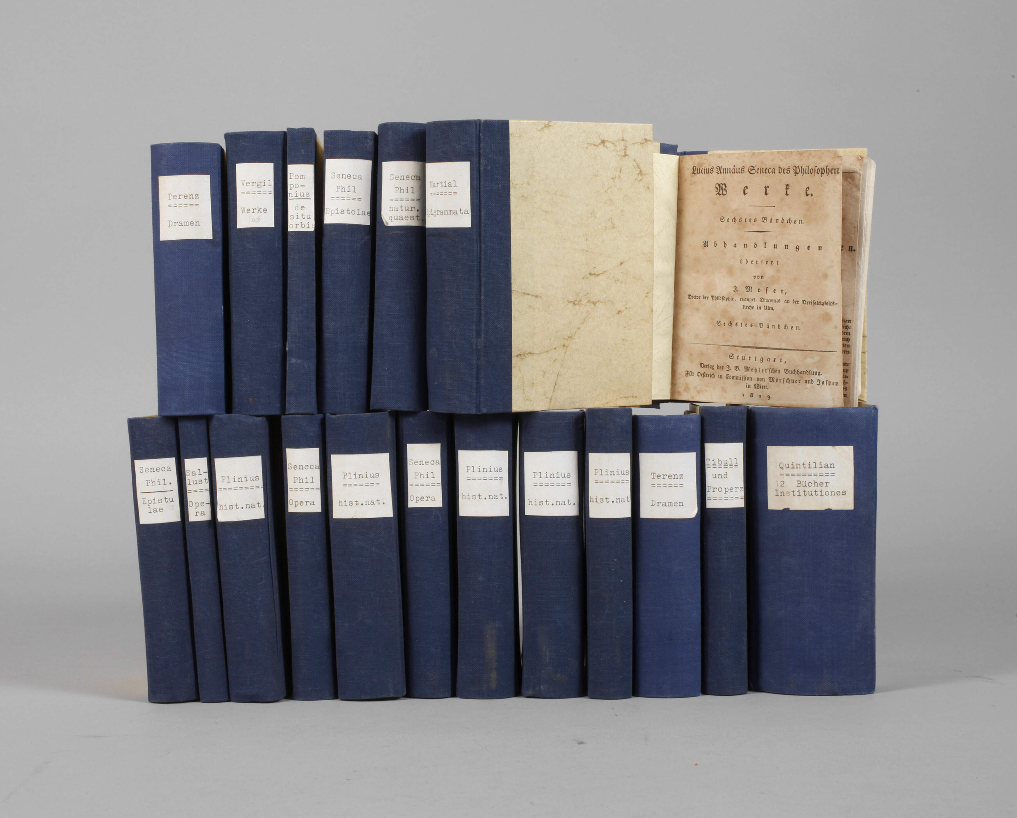 19 Taschenbände Tauchnitz/Metzler