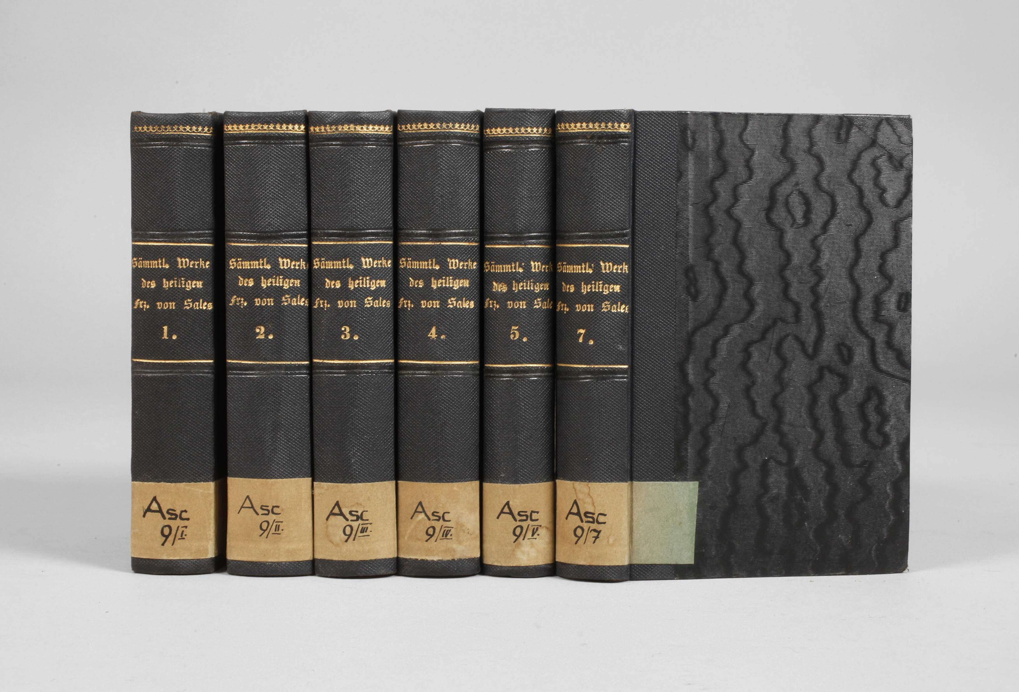 Sechs Bände Franz von Sales