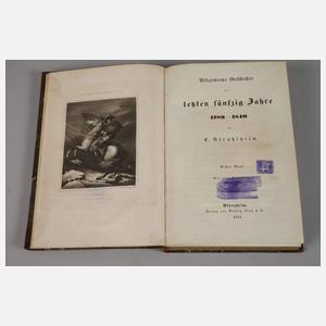 Allgemeine Geschichte der letzten fünfzig Jahre