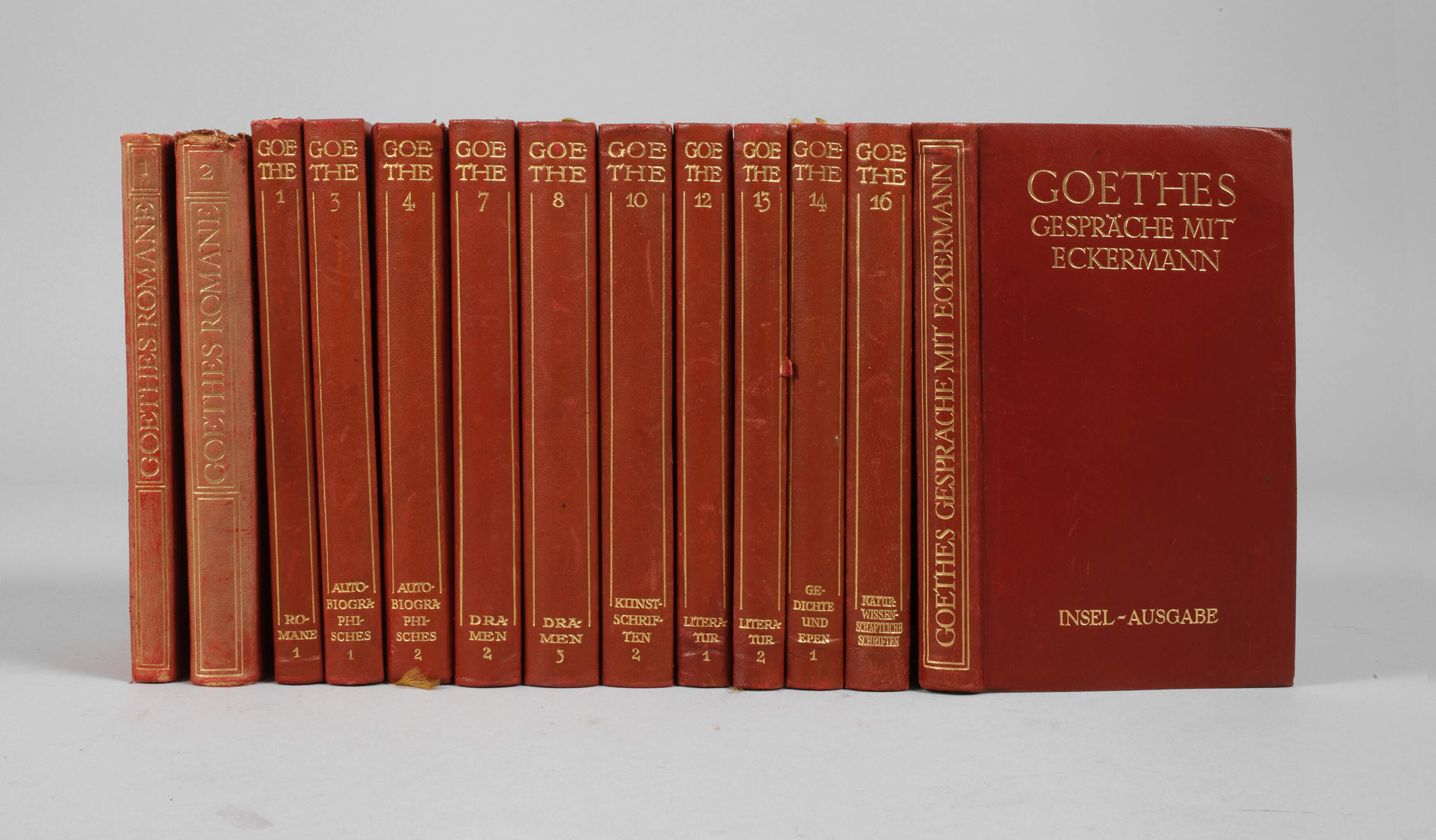 13 Bände Goethes Werke