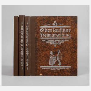 Drei Jahrgänge Oberlausitzer Heimatzeitung