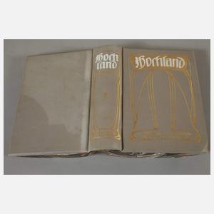 Sechs Bände Hochland
