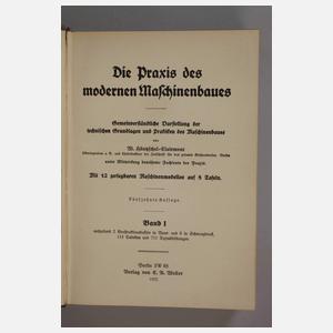 Die Praxis des modernen Maschinenbaues