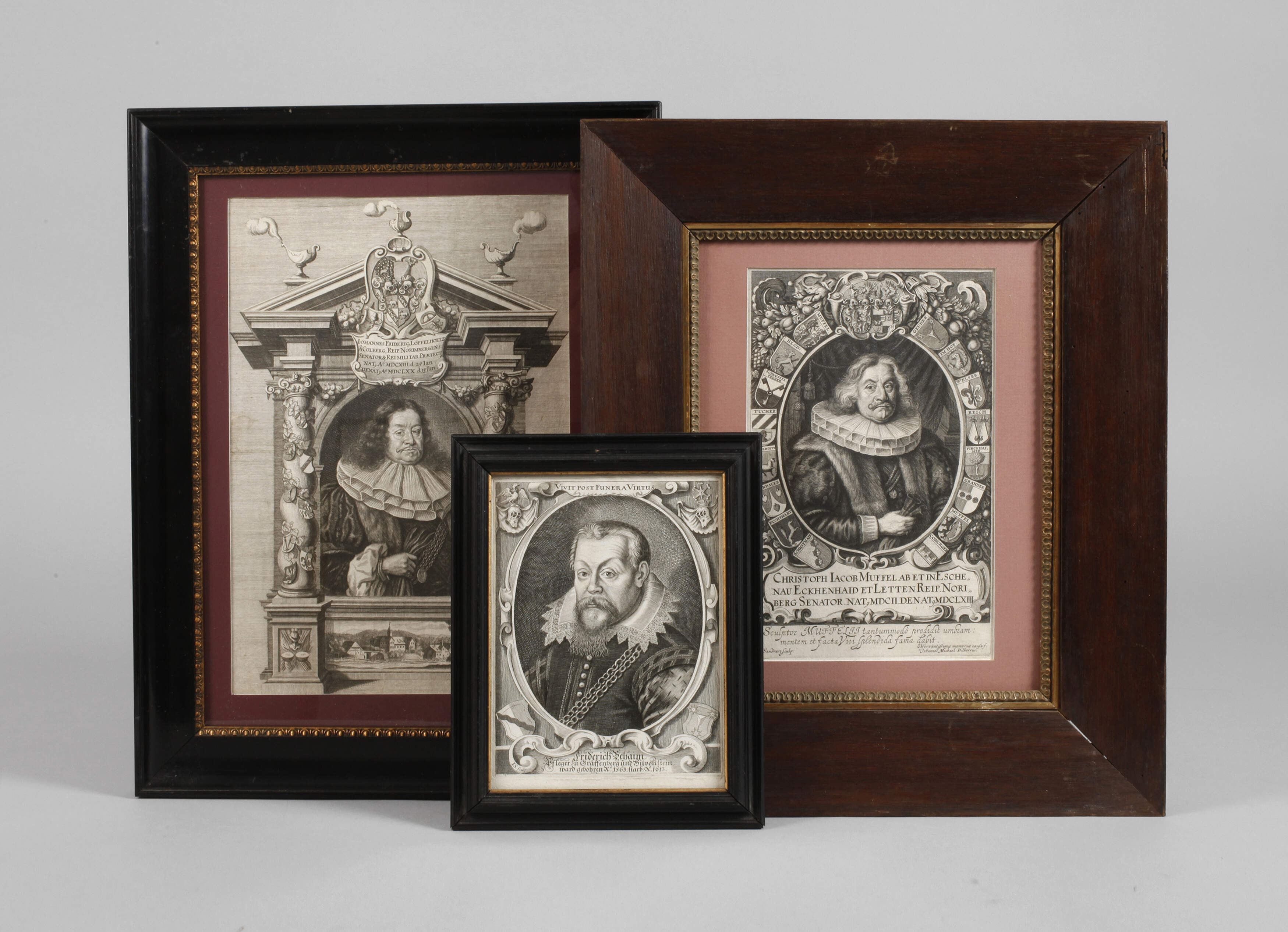 Jakob von Sandrart, Konvolut Portraits