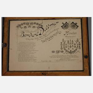 Zwei gerahmte Fotografien