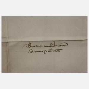 Brief Ferdinand I., Deutscher König