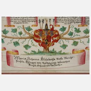 Prachtvoller Stammbaum