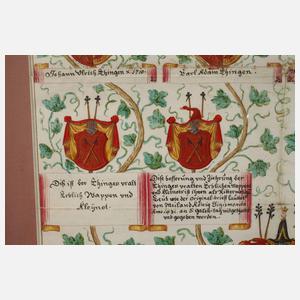 Prachtvoller Stammbaum