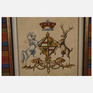 Wappendarstellung Baronin Montagu