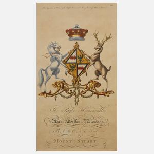 Wappendarstellung Baronin Montagu