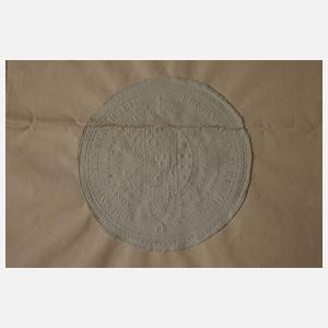 Brief von Ferdinand II., König beider Sizilien