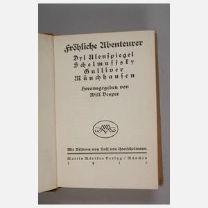 Vier Bücher aus Adelsbesitz