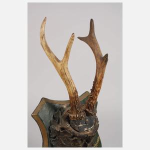 Jagdtrophäe aus Adelsbesitz