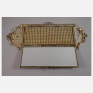 Großer dreiteiliger Wandspiegel aus Adelsbesitz