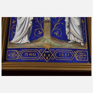 Religiöses Geschenk aus dem Haus Louis d’Orléans