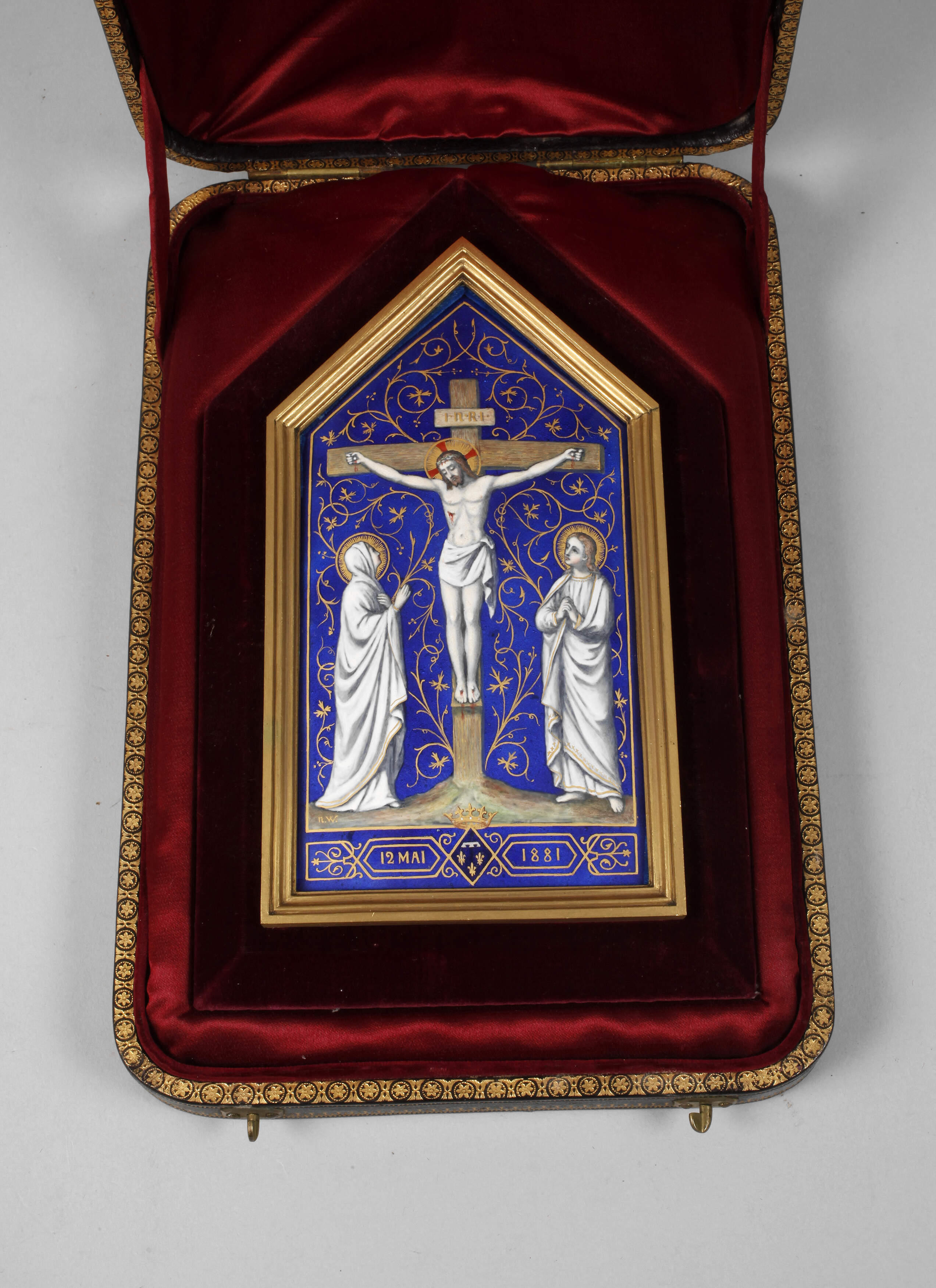 Religiöses Geschenk aus dem Haus Louis d’Orléans