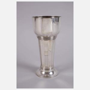 Silberpokal mit Adelswappen