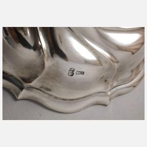 Silber einflammiger Kerzenleuchter