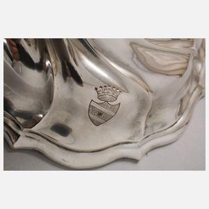 Silber einflammiger Kerzenleuchter