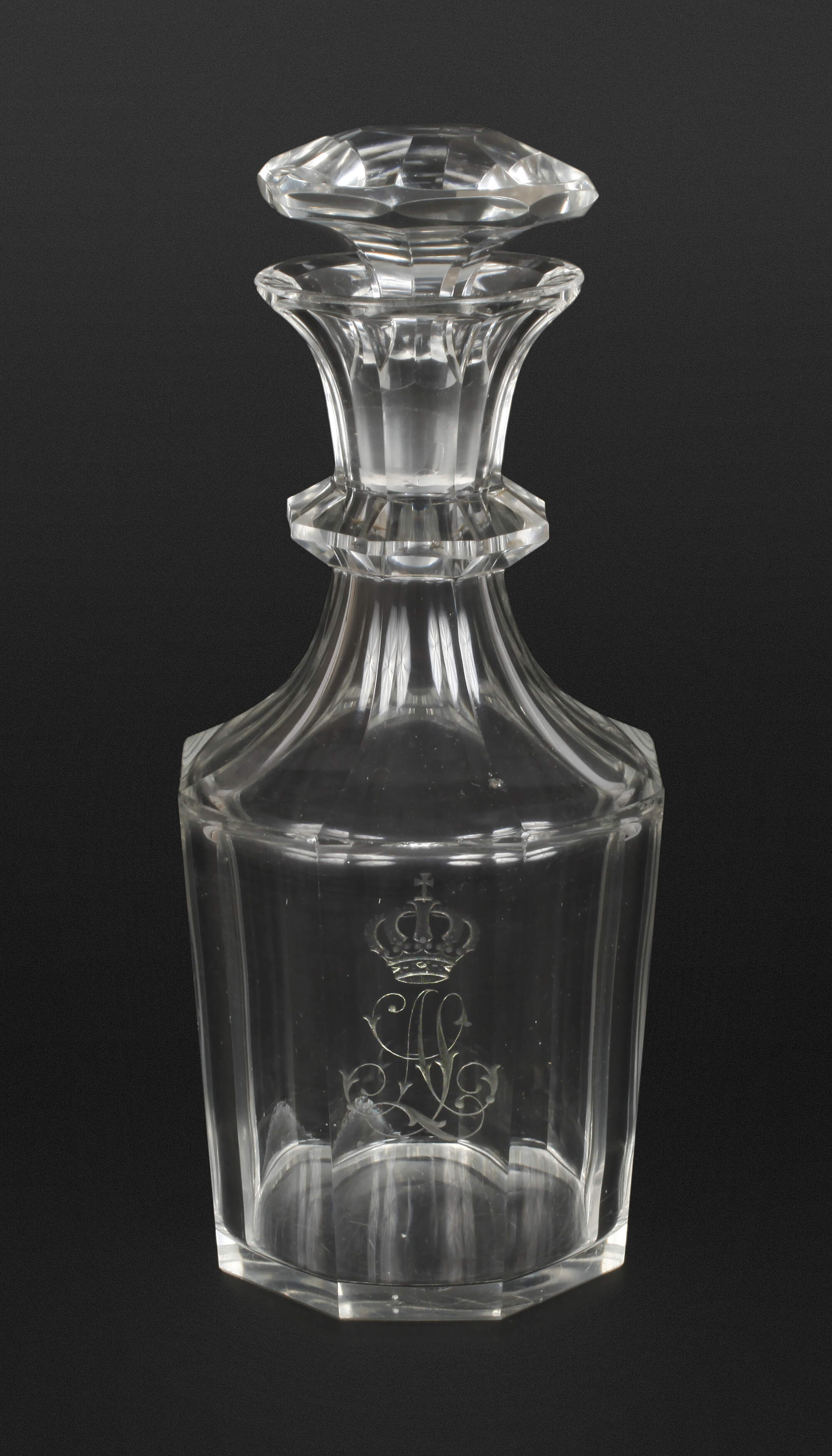 Karaffe aus Adelsbesitz