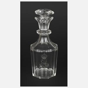 Karaffe aus Adelsbesitz