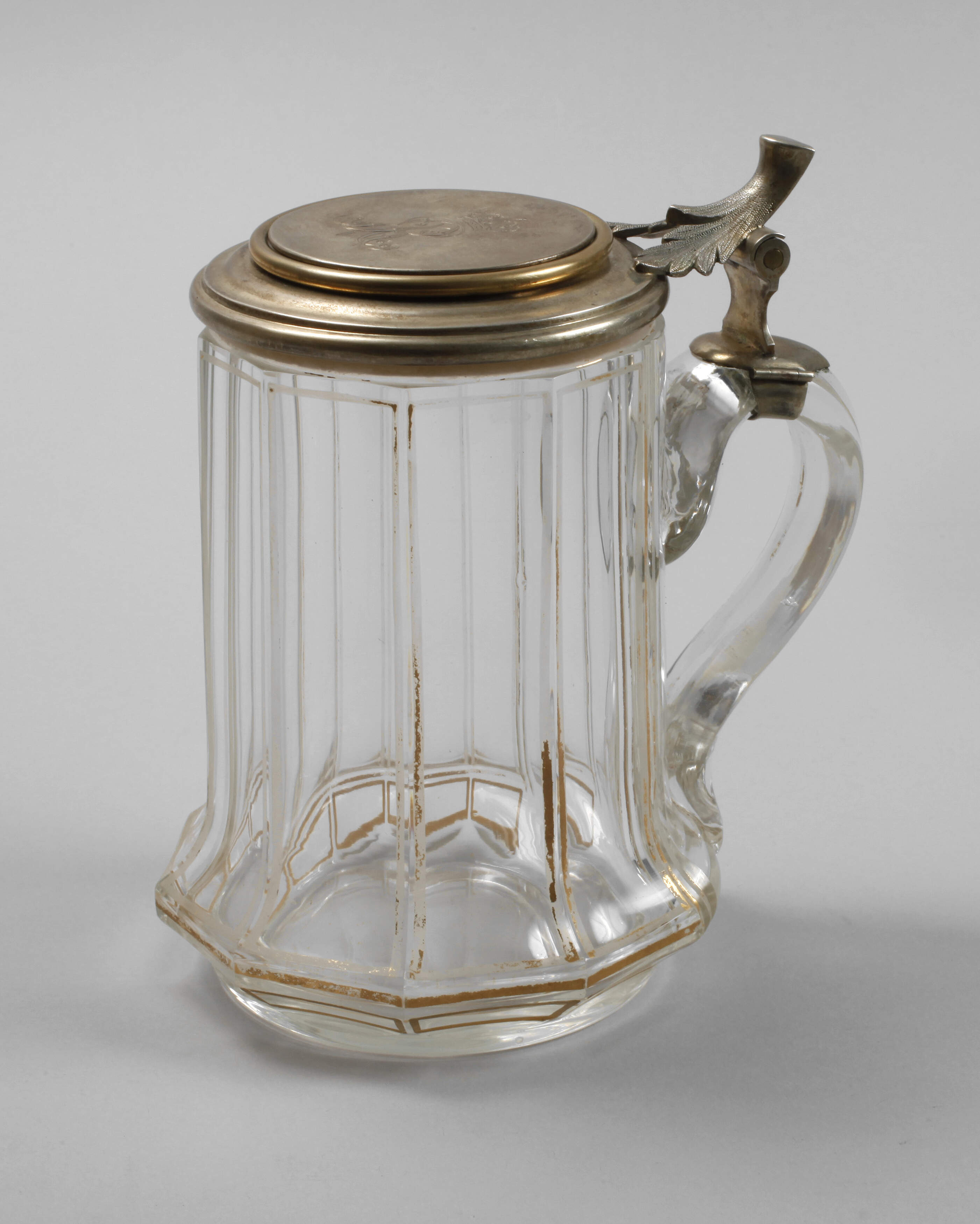 Krug mit Silberdeckel Bayerisches Königshaus