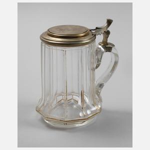 Krug mit Silberdeckel Bayerisches Königshaus