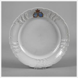 Fraureuth Beilagenplatte Allianzwappen