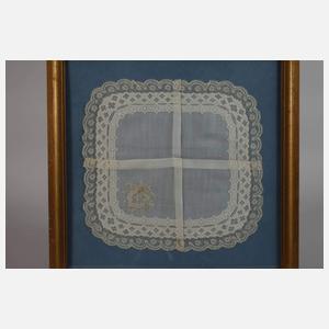 Zwei Taschentücher aus Adelsbesitz