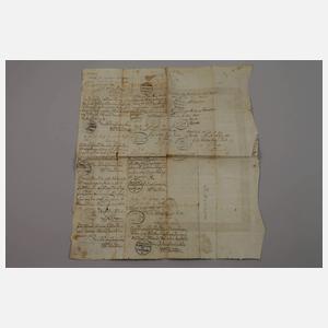 Zwei Wanderbücher Sachsen und Reisepass Westphalen