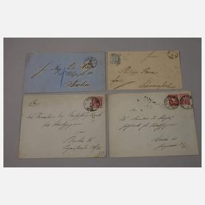 Konvolut Belege Altdeutschland