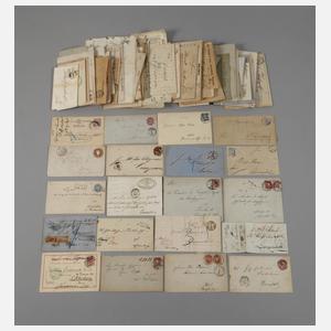 Konvolut Belege Altdeutschland