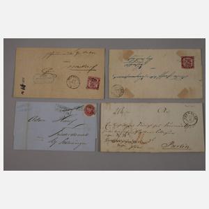 Konvolut Belege Altdeutschland