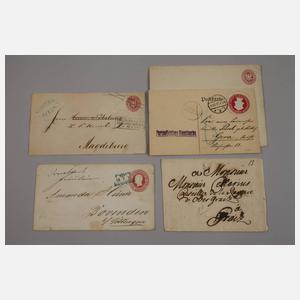 Konvolut Belege Altdeutschland