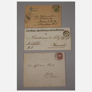 Konvolut Belege Bayern