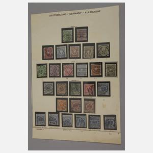Briefmarkensammlung Deutsches Reich