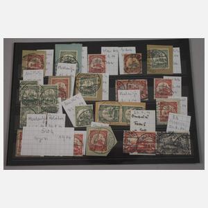 Konvolut Briefmarken Kolonien