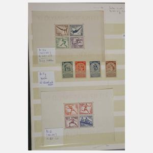 Große Briefmarkensammlung Deutsches Reich