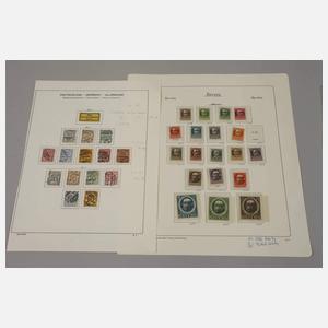 Große Briefmarkensammlung Deutsches Reich