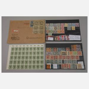 Briefmarkensammlung Besatzungszonen