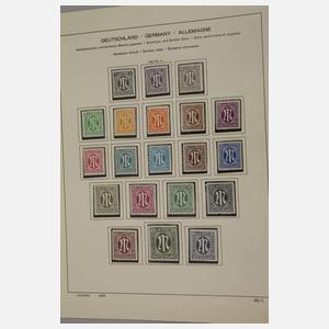 Briefmarkensammlung Besatzungszonen