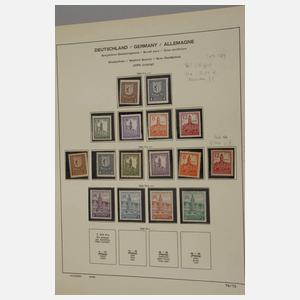 Briefmarkensammlung Besatzungszonen